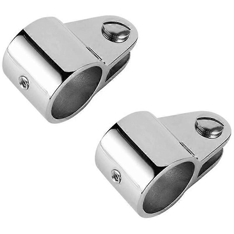 2 stk Bimini Top Jaw Slide Marine Boat Hardware Fitting 316 rustfritt stål Inside Dia 1 tommers 25.4mm