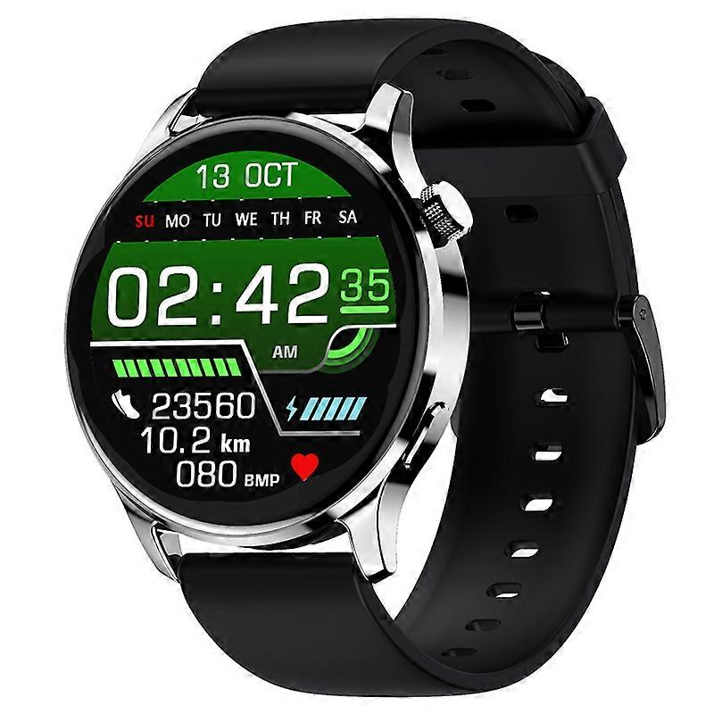 Voor Smart Horloge Mannen Waterdichte Sport Fitness Tracker Weather Bluetooth Call