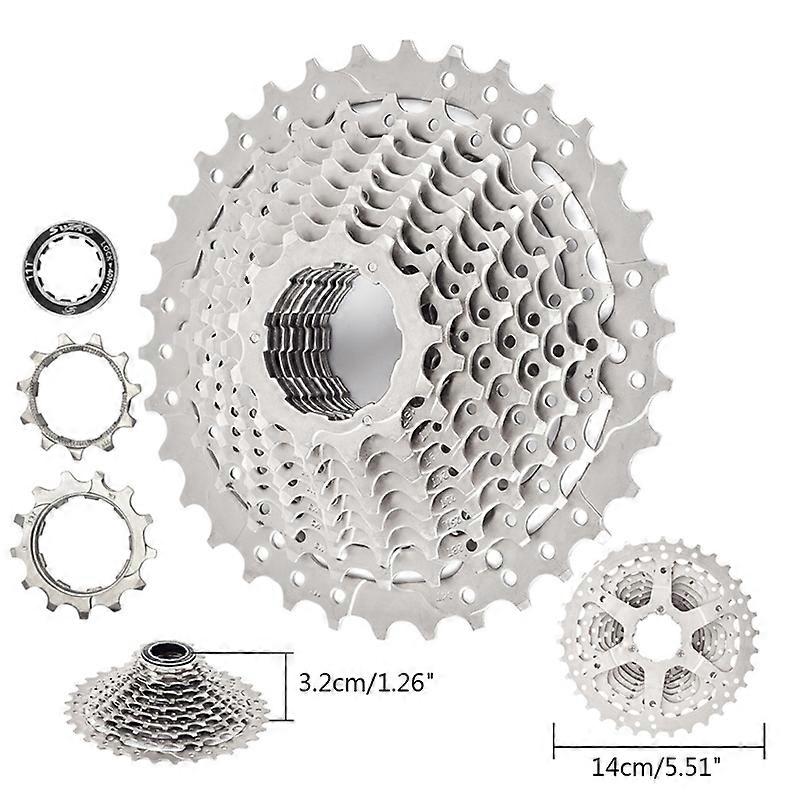 28/32/34 / 36T MTB كاسيت 11 سرعة مناسبة لدراجة الطريق الجبلي ، MTB