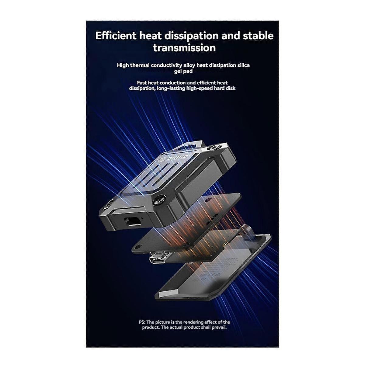 SSD Enclosure M.2 NVMe SSD Enclosure USB 3.2 Gen 2 10Gbps 2230 External SSD Drive Enclosure