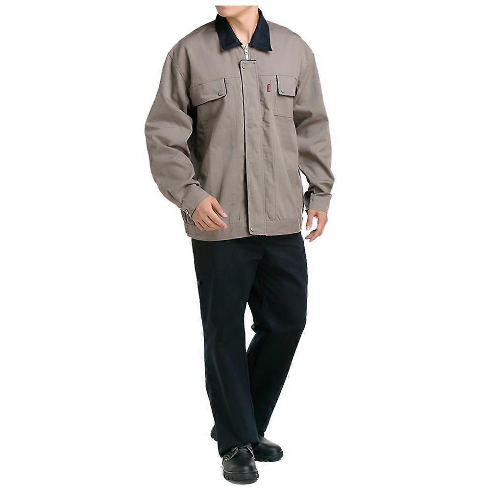 Camel Color Working Protective Gear Uniform Welder Jacket