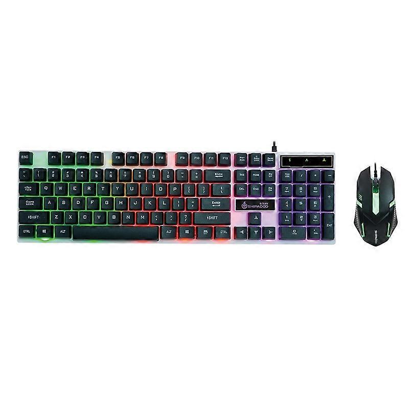 Wired RGB Backlight Keyboard + 3D Cool Mouse Kit