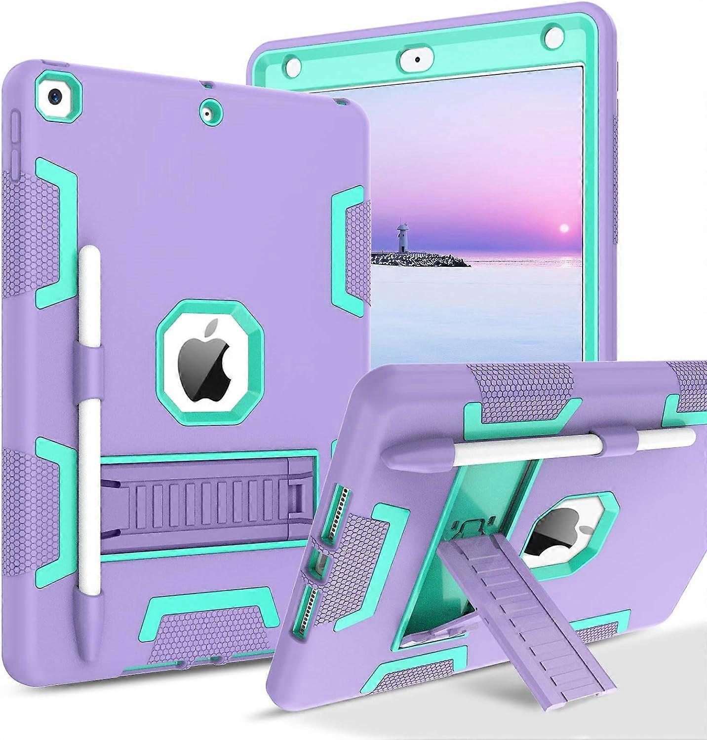 TIANYING for iPad 9th Generation Case, iPad 8th Generation Case, iPad 7th Gen Case, iPad 10.2 2021/2020/2019 Case, 3 in 1 Heavy Duty Shockproof Protec