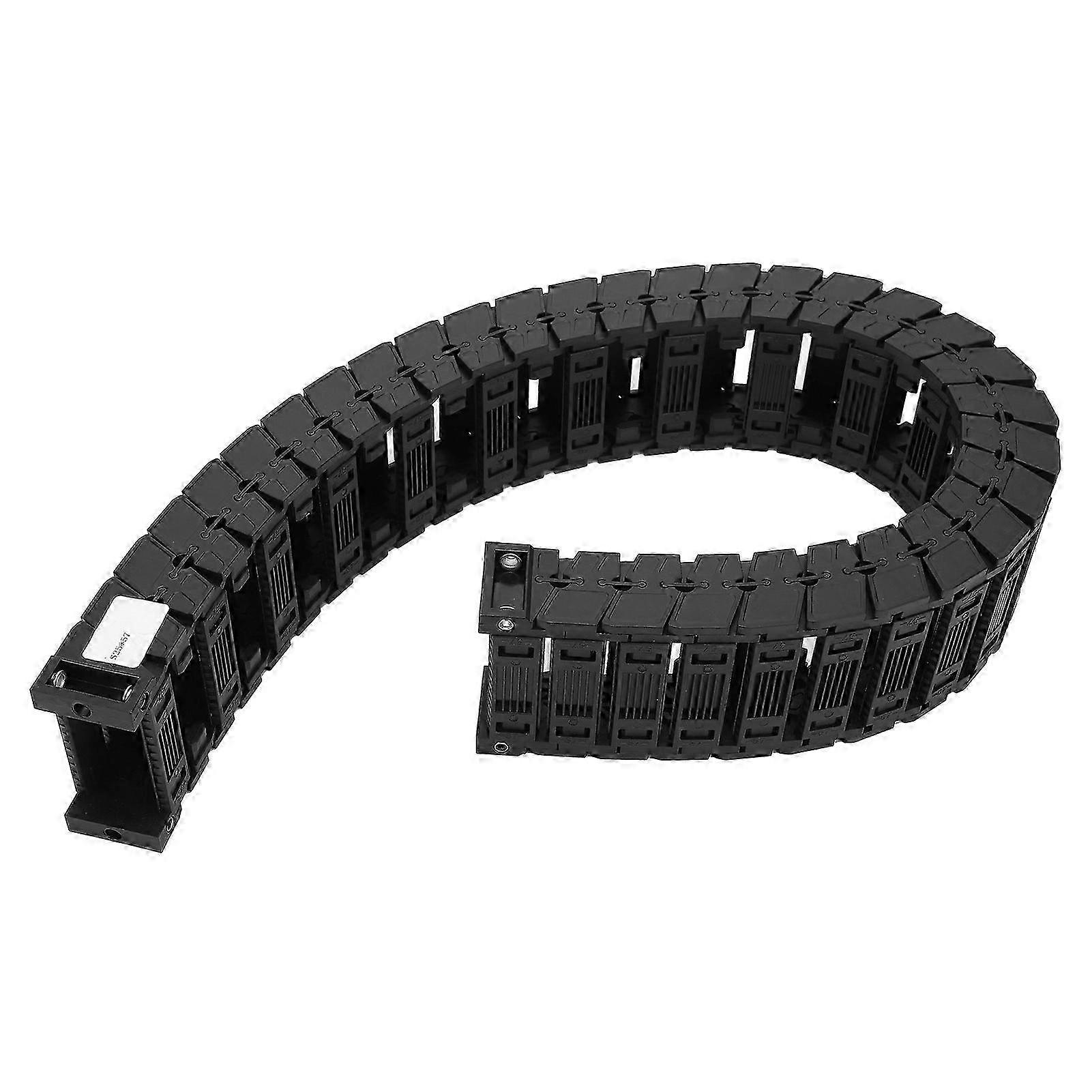 Cable Drag Chain Low Noise Nylon Towline Removable Assembly 0.71 Meter S25 x 75