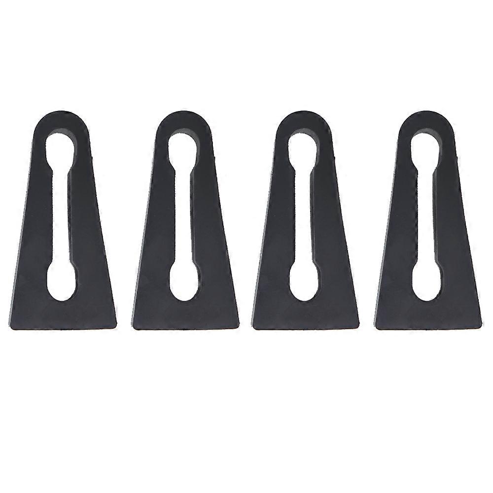 4X For Renault Megane 2 Car Door Lock Buffer Damping Shock Absorber Seal Pad Deadener Quiet Replacement Accessories 2003 - 2008