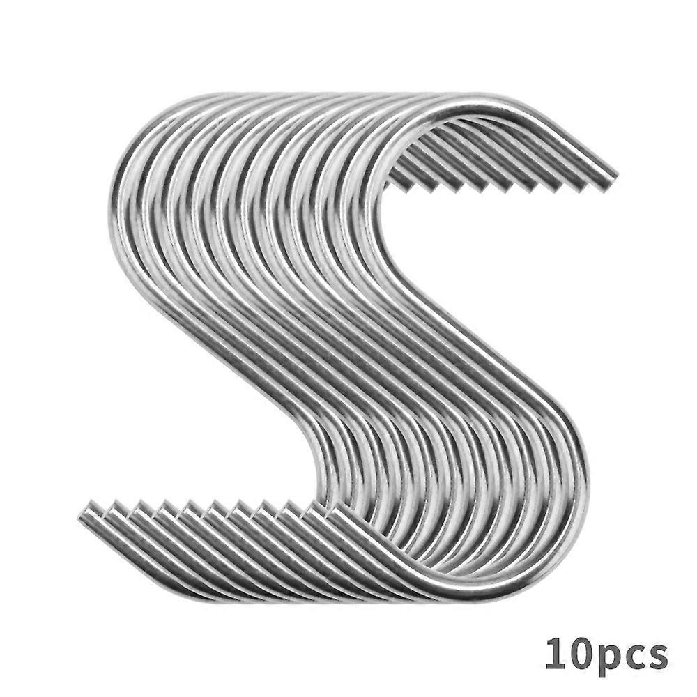 Dww-10pcs Stainless Steel Kitchen Hooks