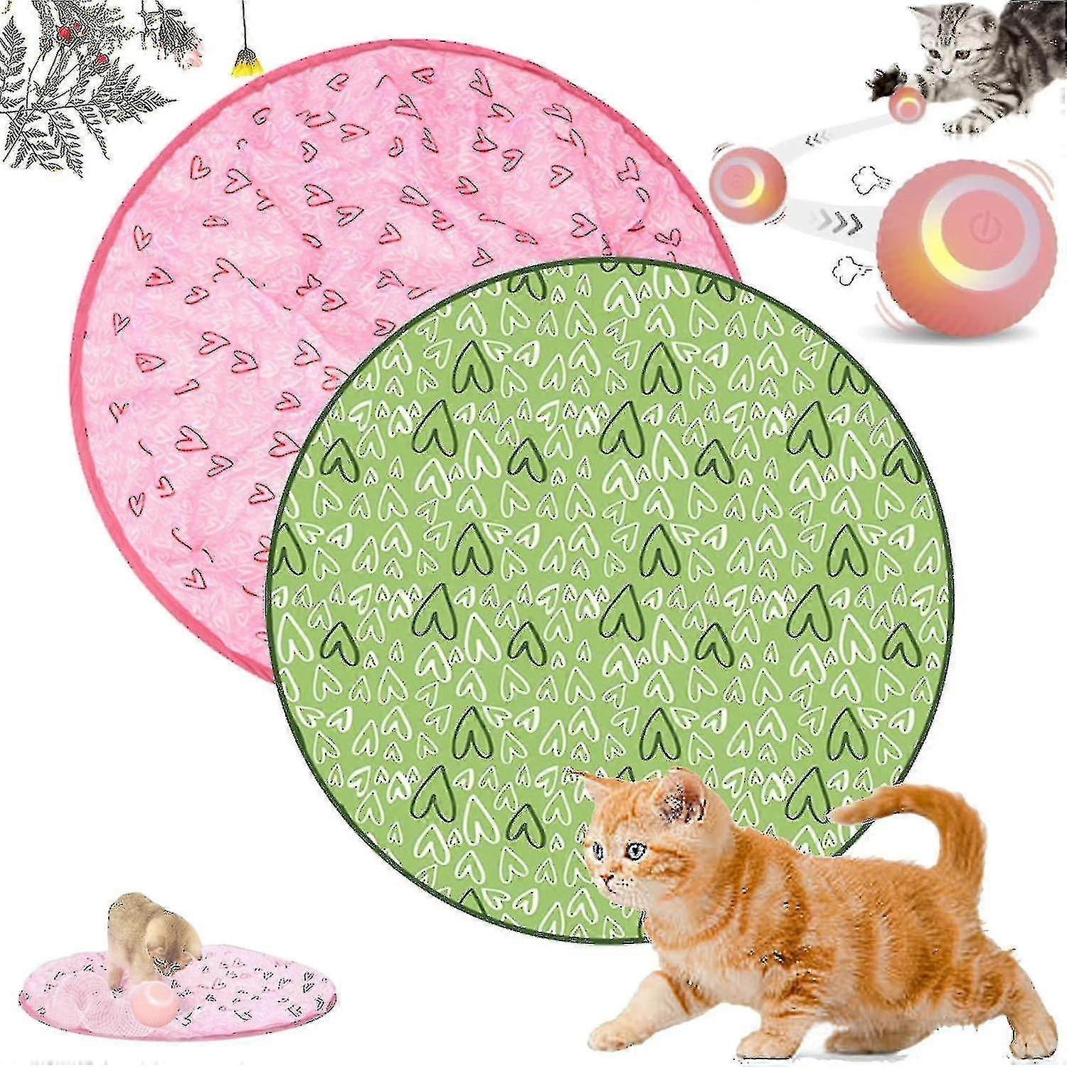 2 In 1 Simulated Interactive Hunting Cat Toy, Gertar Cat Tunnel, Gertar Cat Toys