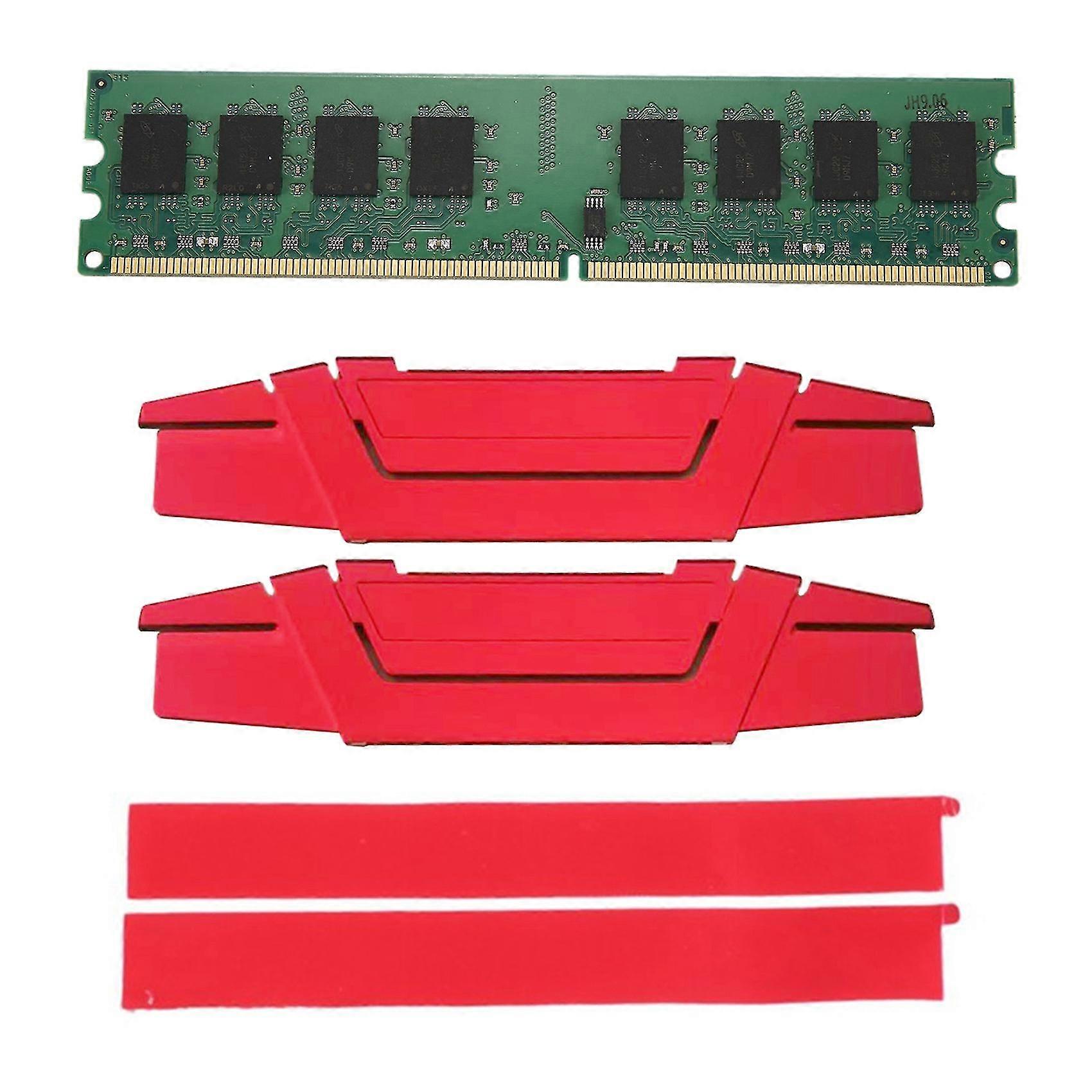 Ddr2 4gb Memory Ram+Cooling Vest 800mhz For Amd Desktop Pc Ram