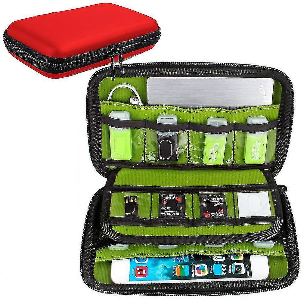 Gadget Case Waterproof Memory Card Case,designed For External Hard Drive,usb Flash Drives,power Banks - Best For Traveling