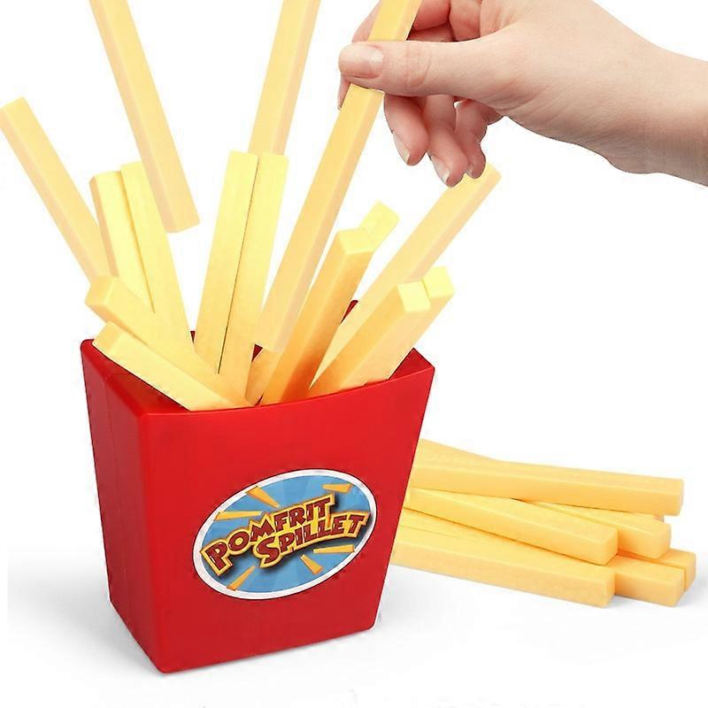 Interesting Creative Family Game Funny Multi-occasional Tricky Board Game Bounce French Fries Parent-child Interaction Toys