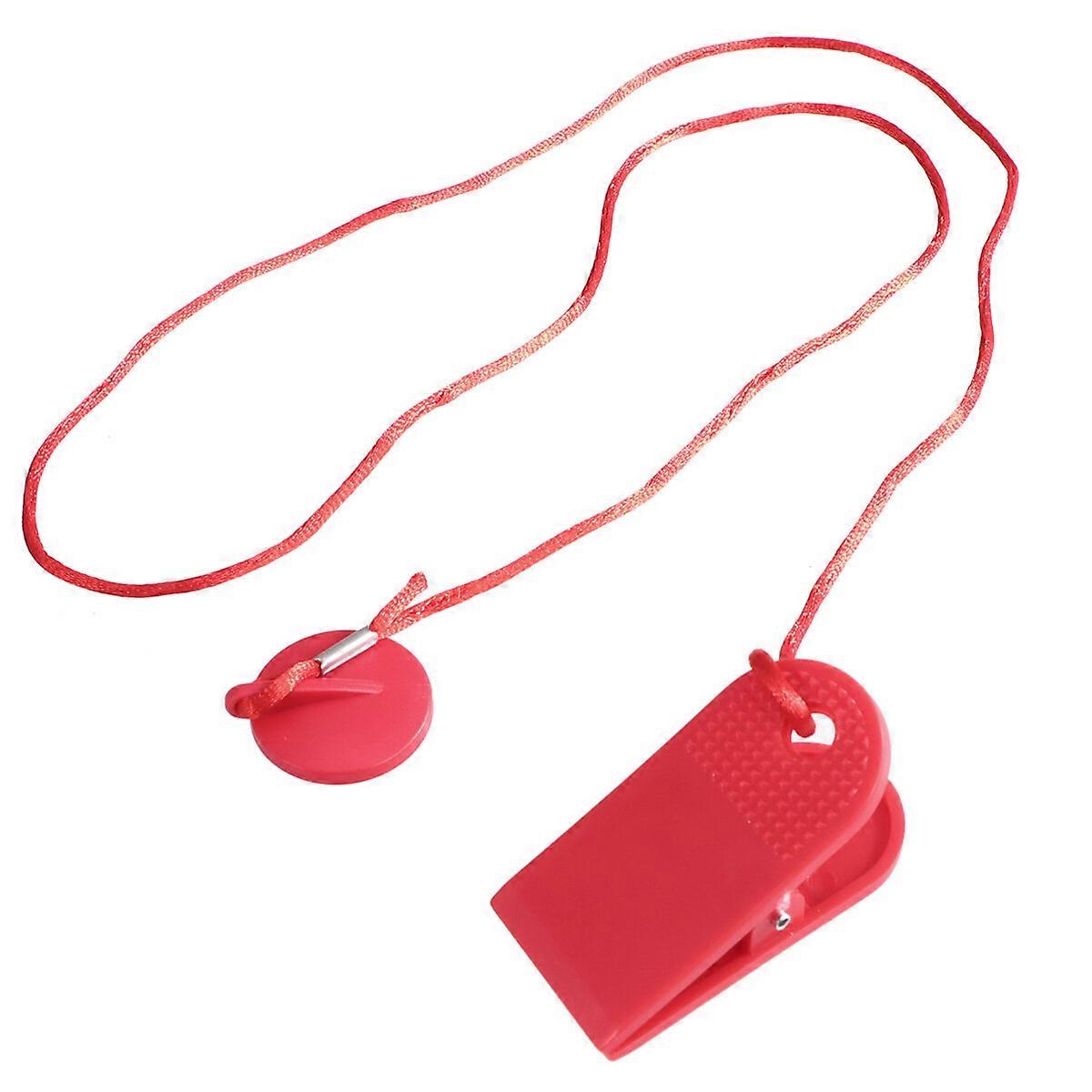 Useful Treadmill Safety Lock Durable Treadmill Safety Switch Lock (Small Size, with White Porcelain)