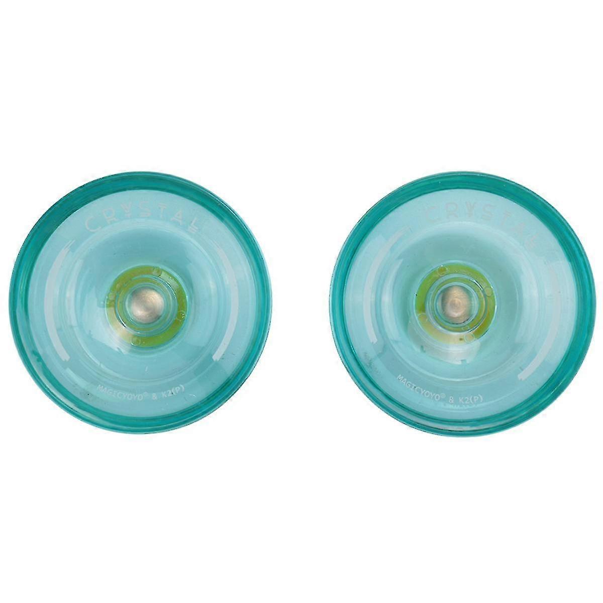 MAGICYOYO K2 Plus Crystal Responsive Yoyo,Dual Purpose Yo-yo With Replacement Unresponsive Bearing for Intermediate