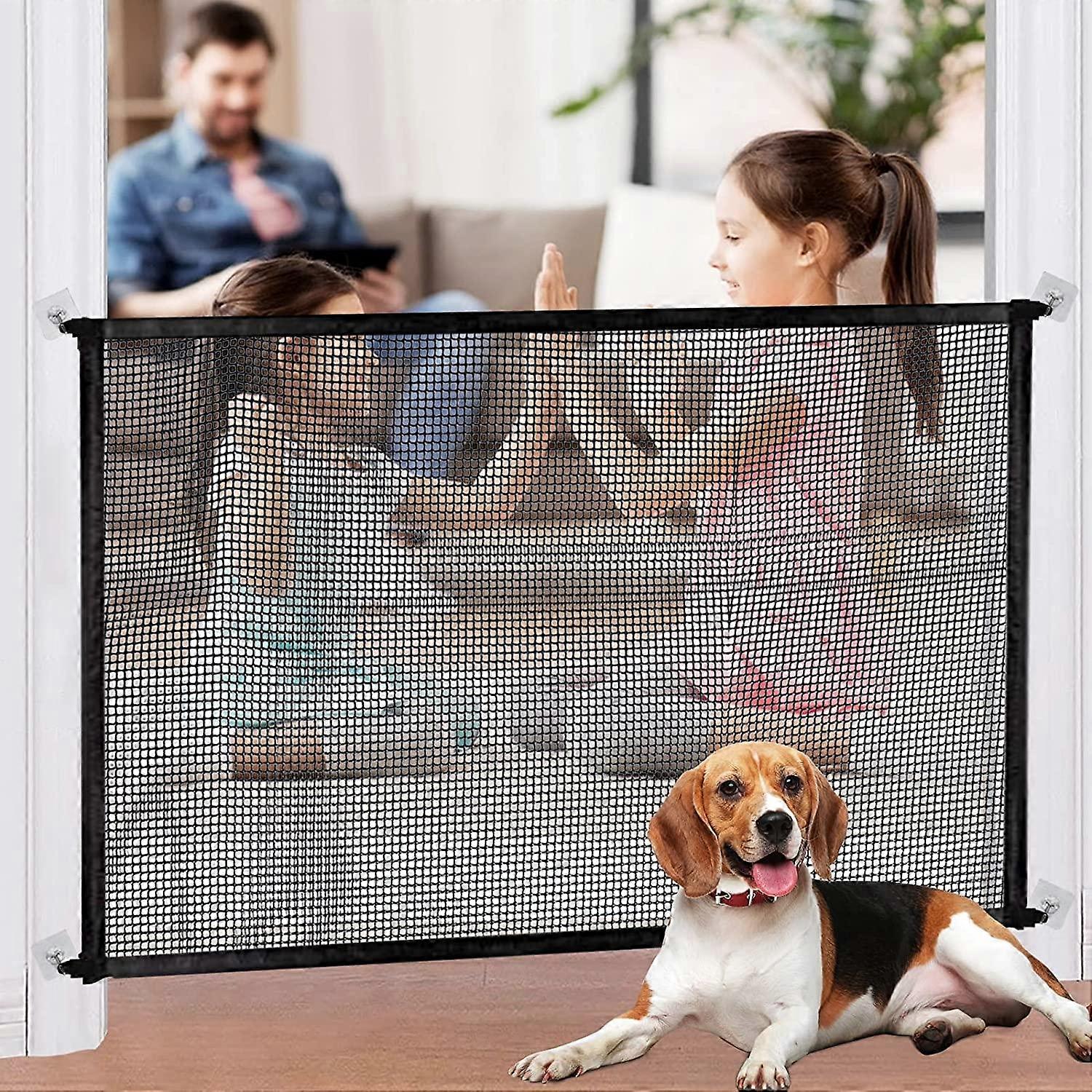 Pet Gate, Portable Mesh Baby Gate