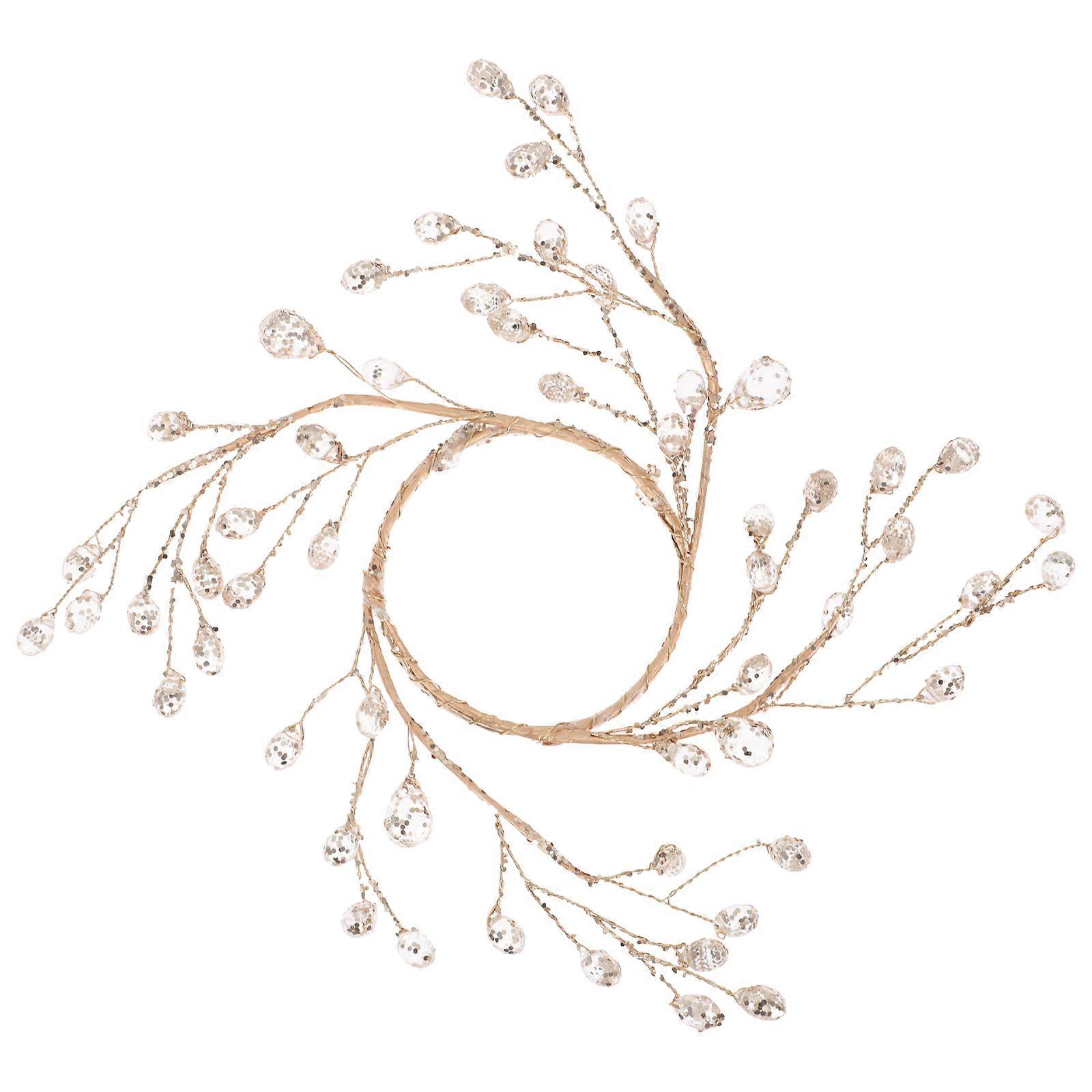 Porte d’entrée guirlande Couronne parure Couronne de table suspendu Couronne décorative