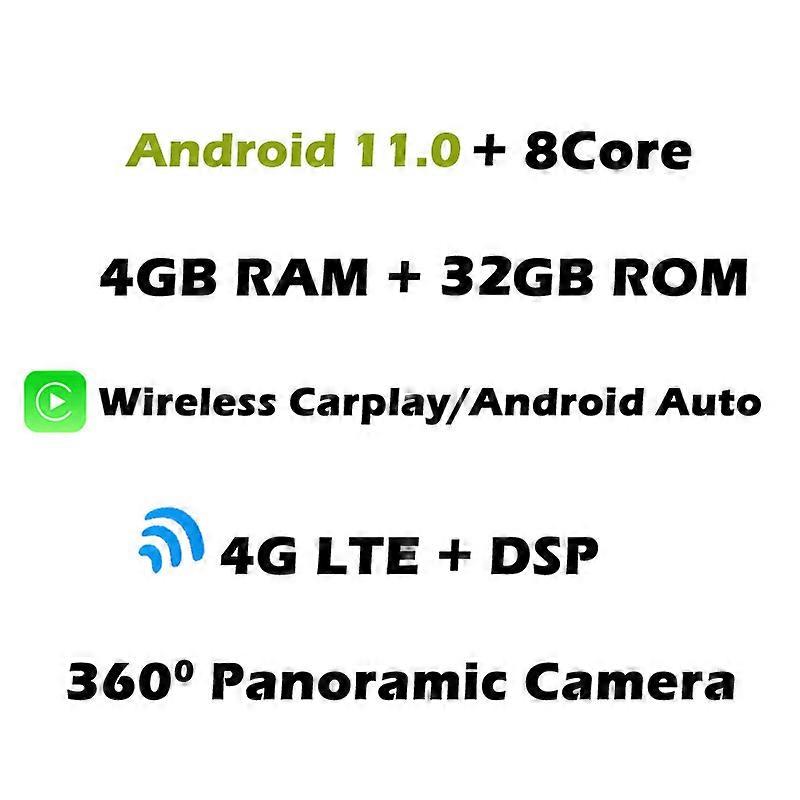 HD 1280*720 8G+128G 8Core DSP Android 12.0 Car DVD Player GPS Map WIFI Bluetooth 5.0 RDS Radio For Chrysler Aspen 300C 2004-2008