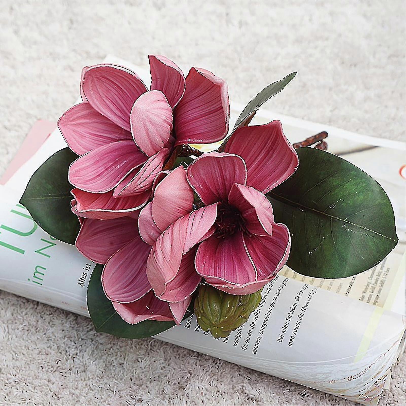 Magnolia -kee Eye-catng Table Centerpieces Artificial Photography Props
