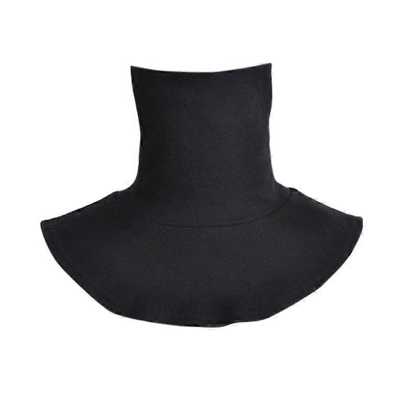 Neck Wrap Turtleneck Solid Color Simple Unisex Fake Collar for Winter