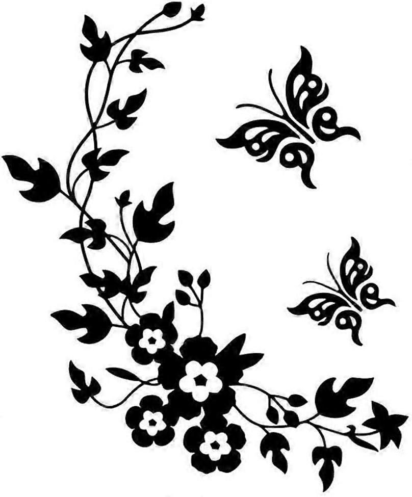 Butterfly/Flower/Vine Removable Fridge Wall Stickers