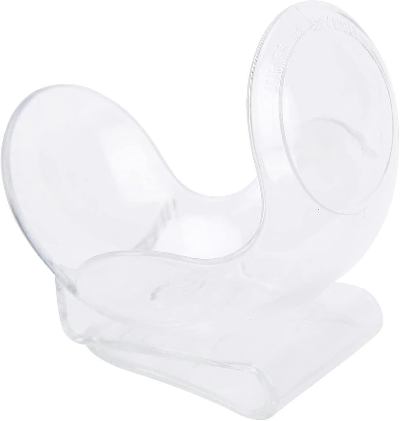 网球球夹，网球腰夹支架训练器材网球腰夹支架运动配件（1个，透明色）