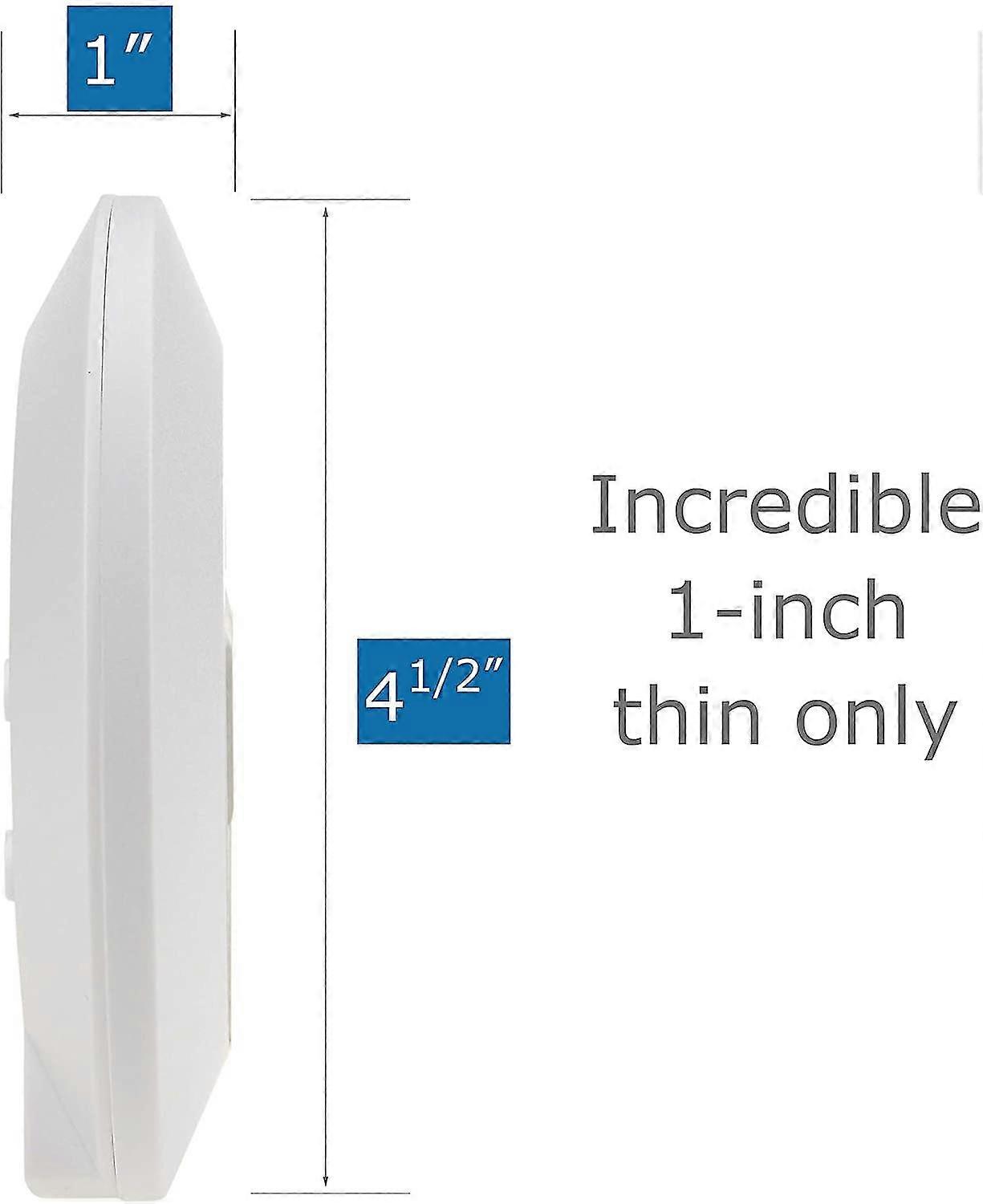 Yca1050 Pir Motion Sensor Light Switch 2000w, Plafond Mount Motion Sensor Plafond Motion Sensor Switch, Pir Sensor, Slim Profiel, Wit (85-265v
