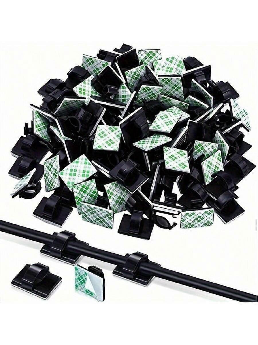 20 قطعة مشابك الكابلات ذاتية اللصق - حافظ على أسلاكك منظمة وبعيدا عن الأنظار!