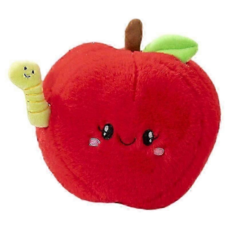 Frucht Plüsch Spielzeug Simulation Apfel Wassermelonenpuppe Puppe Geburtstagsgeschenk