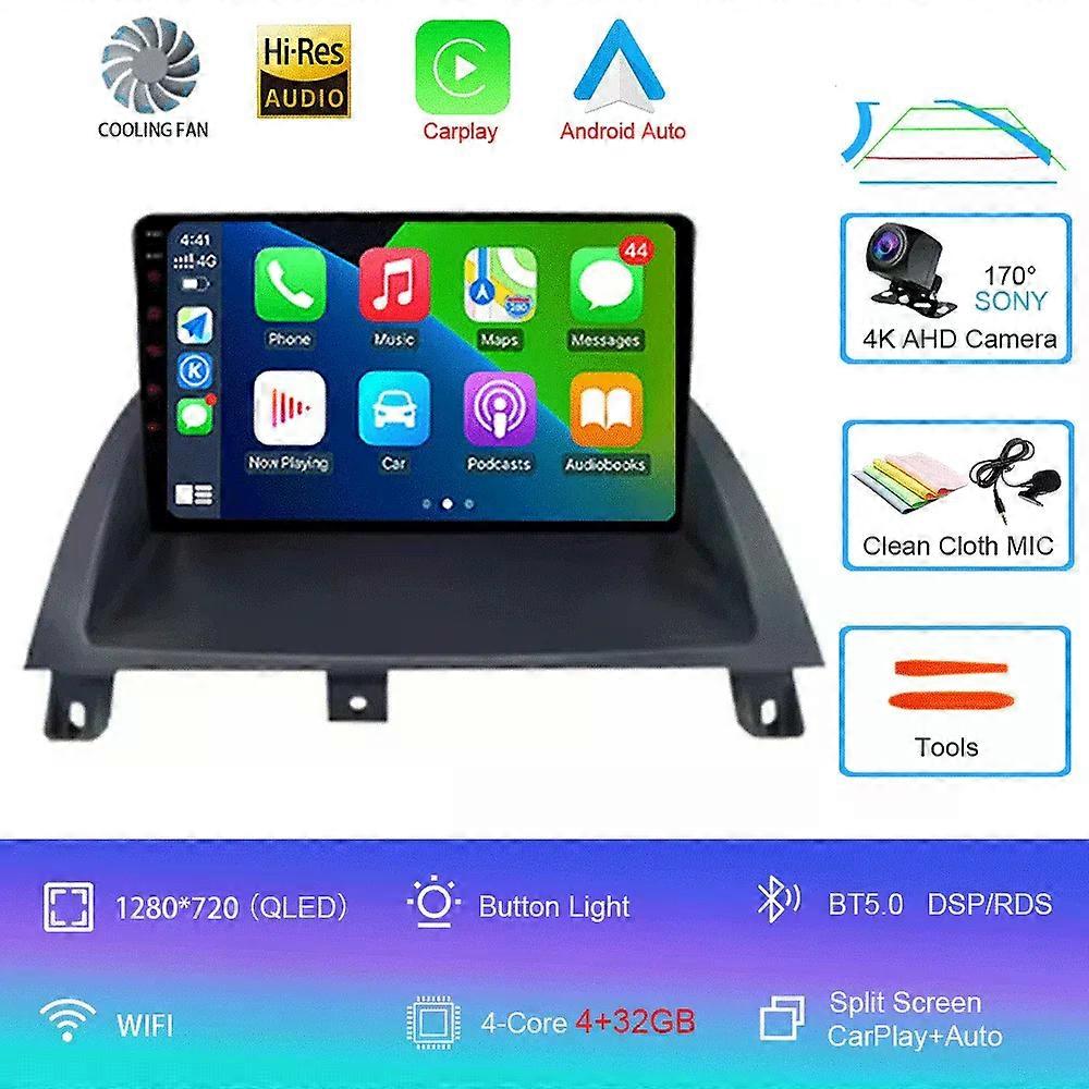 עבור Mg 3 Mg3 2011 2012 2013 2014 2015 2016 2017 - 2021 אנדרואיד 14 Carplay רכב מולטימדיה רדיו GPS סטריאו מסך נגן וידאו
