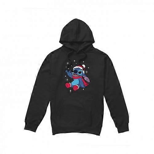 Lilo & Stitch Mens Snowflake Christmas Hoodie
