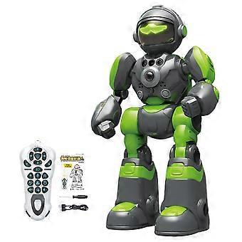 Juguete de canto de robot de control remoto para niños inteligencia STEM Programación de robots de control de gestos Juguete de control eléctrico para niños rosa