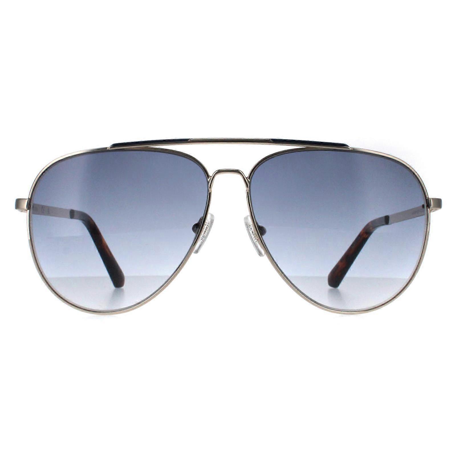 Guess Sunglasses GU00059 32W Gold Blue Gradient