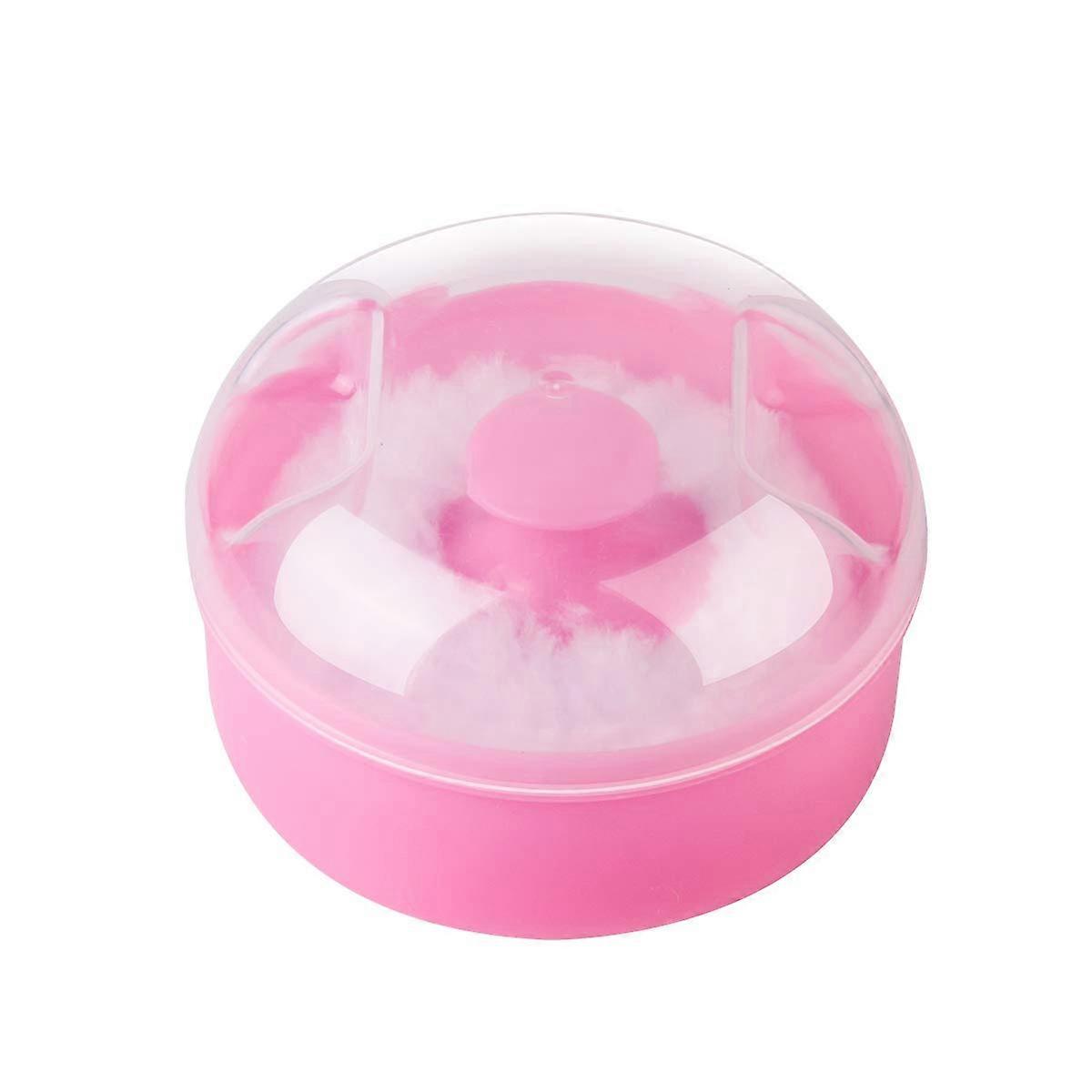 Baby Powder Puff, Container Case