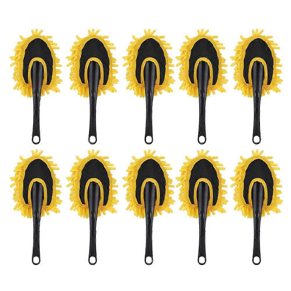 10pcs Microfiber Chenille Duster Mini Chenille Cleaning Car Duster Washing Tools