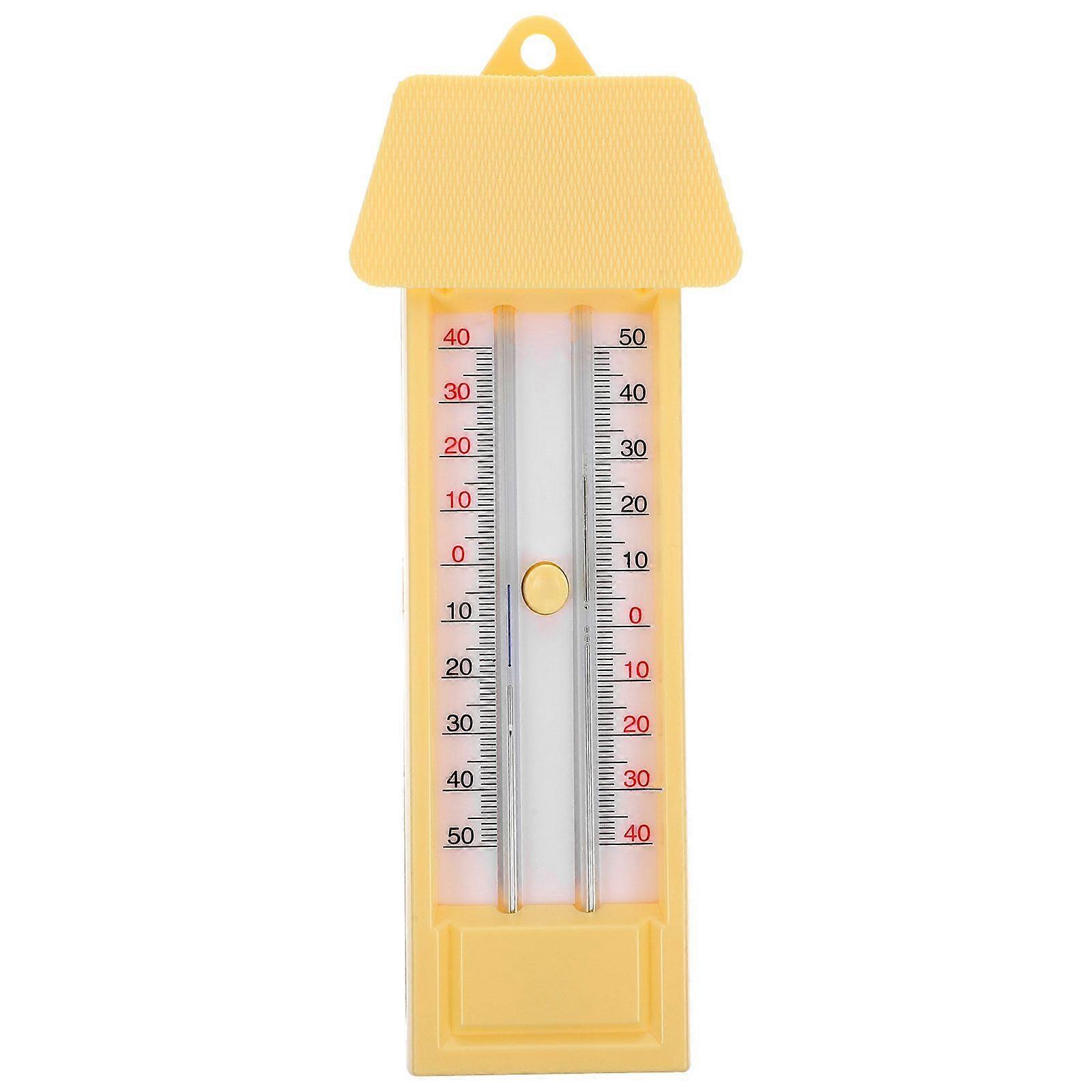 Portable Maximum and Minimum Thermometer for Indoor Outdoor Garden Greenhouse