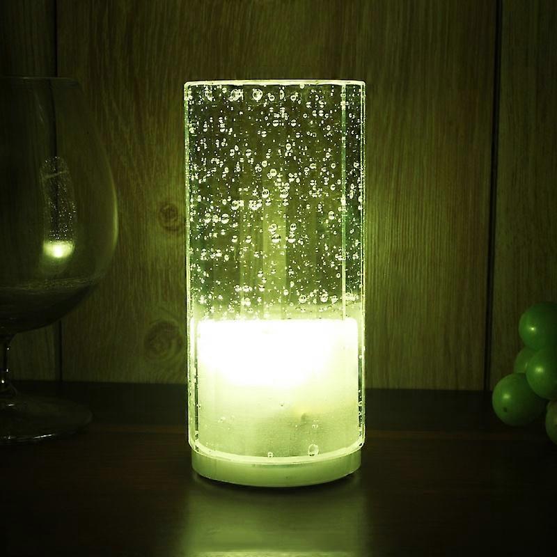 Lumière décorative en cristal LED couleur fixe colorée