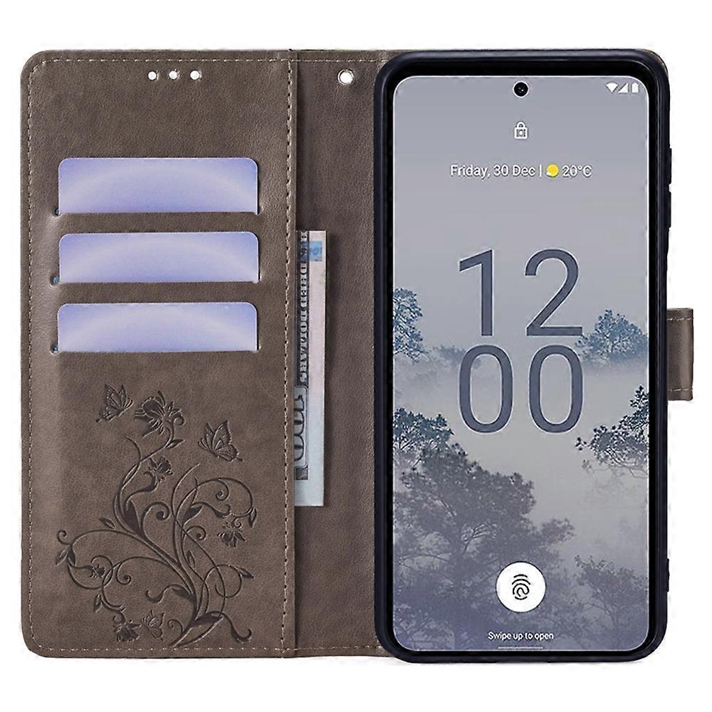 GOKEN Cover per Oppo Reno 11F 5G, Custodia Folio in PU Pelle Flip Wallet Libro Case con Portafoglio, TPU Silicone Magnetica Cover con Supporto di