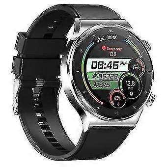 N58 Ip67 1,28 inch touch screen horloge (silic S zilver)
