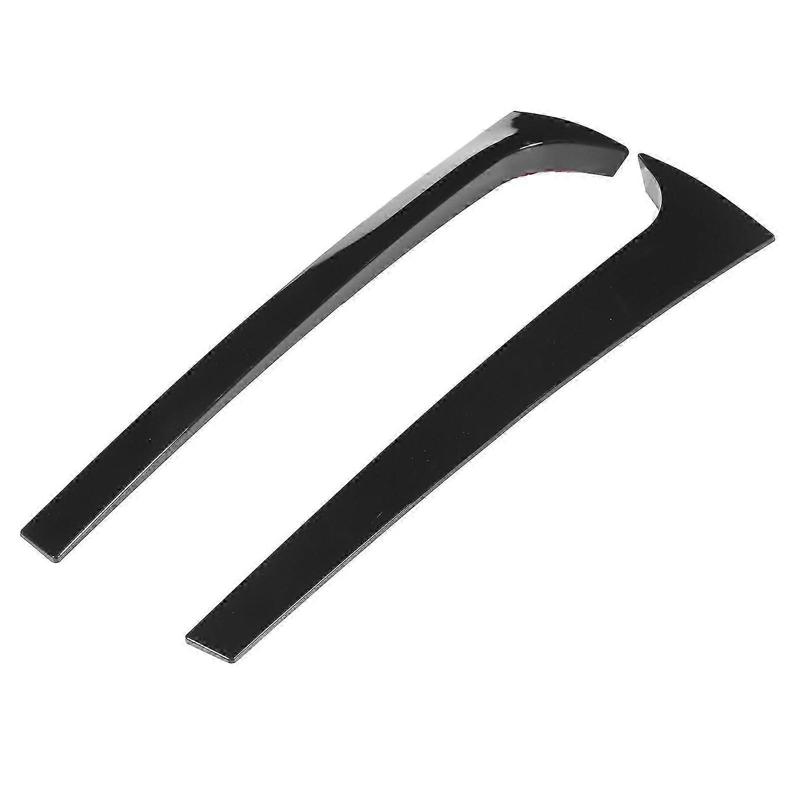 2pcs Rear Window Side Spoiler Canard Wing Carbon Fiber Style Car Modification Accessory