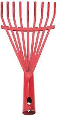 Professional garden rake with ergonomic carbon steel handle for efficient soil cultivation, effective soil preparation, hand rake