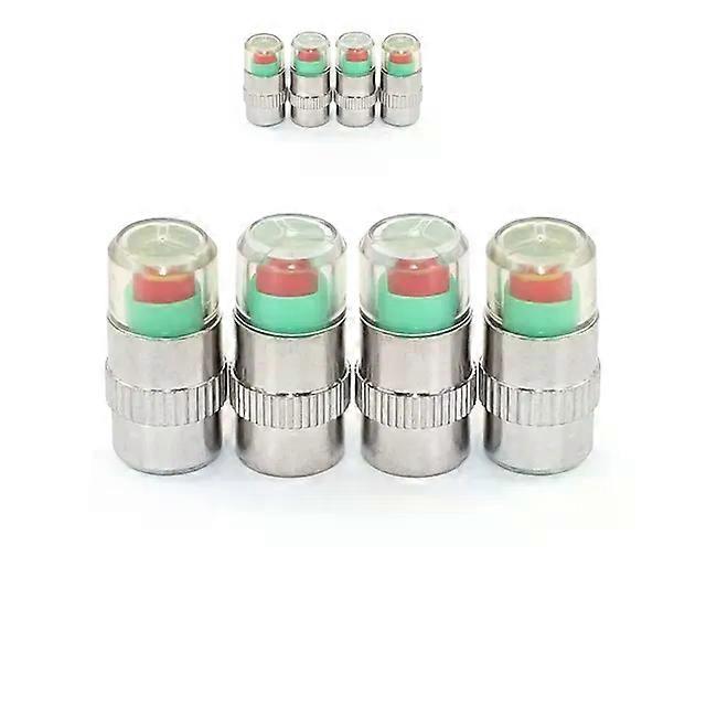 Auto Car Tire Pressure Cap Monitor Valve Stem Caps Sensor Indicator Tire Pressure Allert Tire Pressure Valve 3 Color Eye Alert MAXP