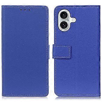 Compatible For iPhone 16 Plus Stand Case Protective Leather Wallet Phone Cover