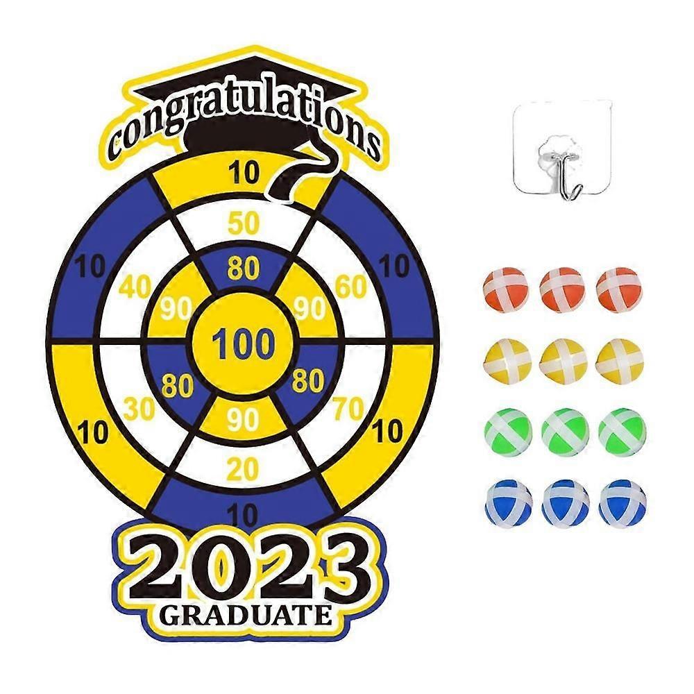 لعبة السهام اللزجة رمي الهدف Dartboard مع 12 كرات رمي الألعاب التعليمية الرياضة في الهواء الطلق داخلي أطفال اللعب هدايا عيد ميلاد