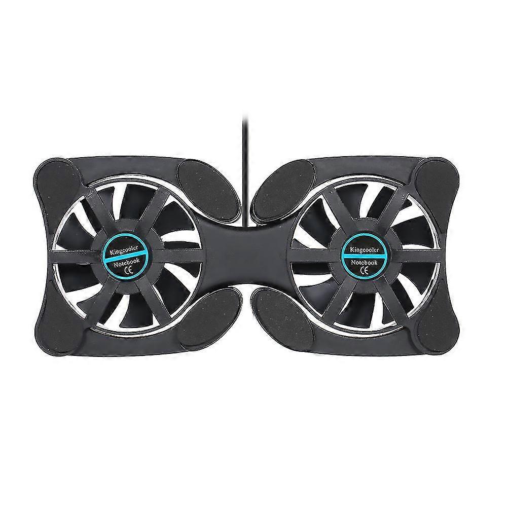 Mini Portable Folding Foldable Usb Dual Fan Cooler Cooling Pad