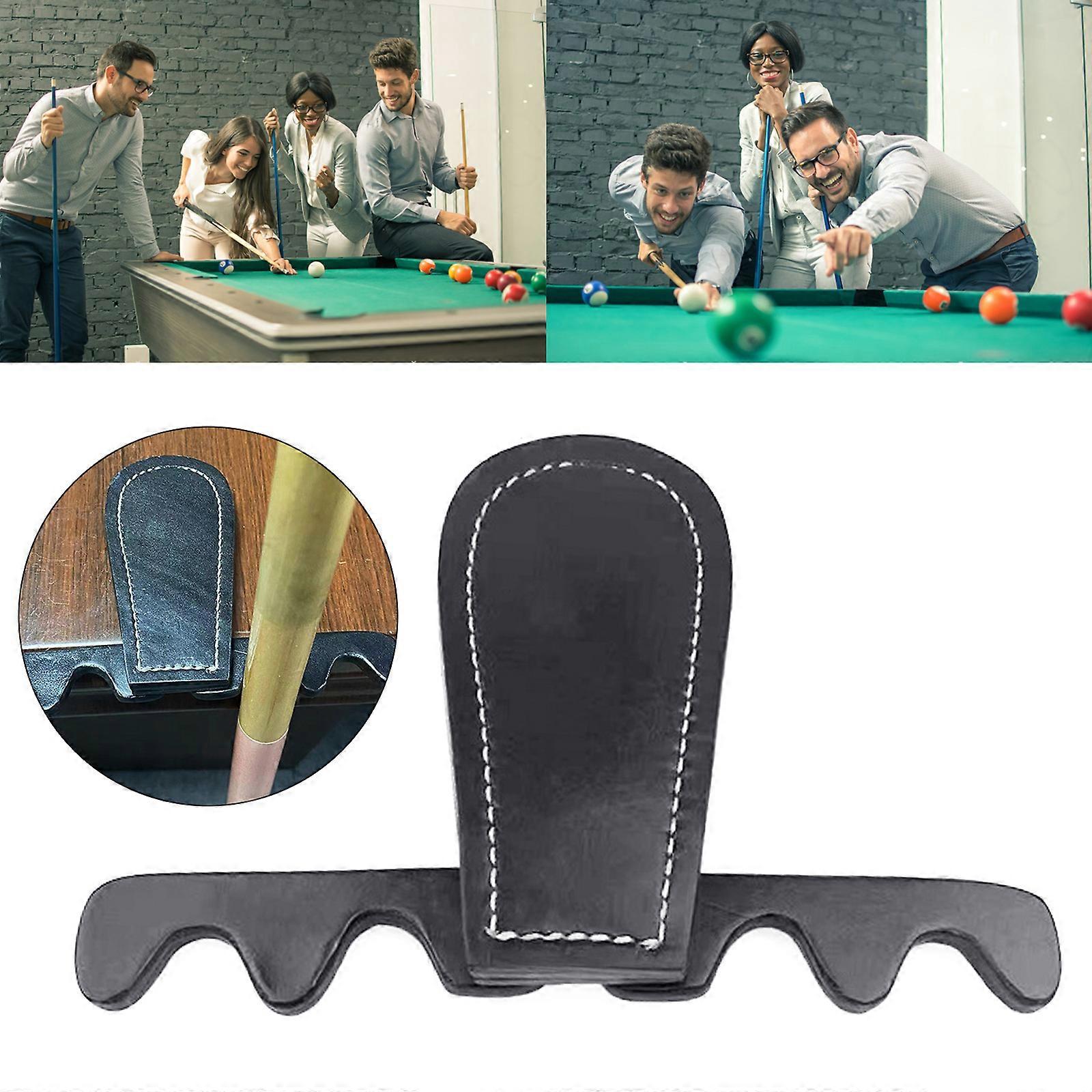 Pool Queue Halter für Tisch Wandhalterung Pool Queue Rack Stange Stützstangen Billard Queue Rack Pool Stick Halter Queue Halter Schwarz