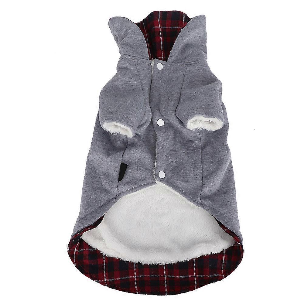 Autumn Winter Cotton Pet Coat for Dogs, Thick Soft Warm Clothing, Comfortable Fit, Available in Multiple Sizes