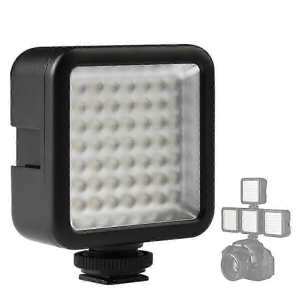 LED Video Light, 1pc 49 LED Camera Light, Dimmable Camera Fill Light