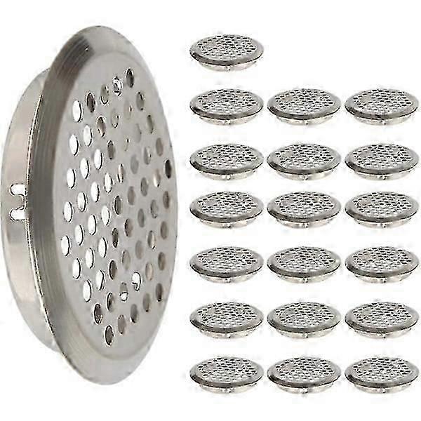 20 pcs 53 mm STAINLESS STEEL Ventilation Grille Round Mesh Breathable