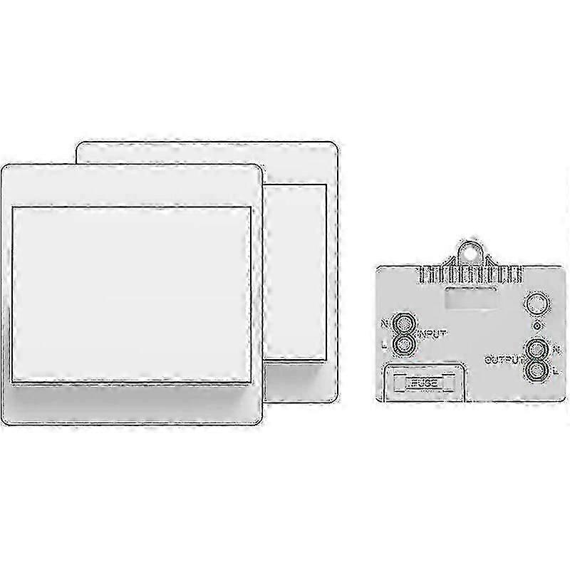 Battery-free Wireless Switch, Battery-free Wireless Remote Control For Lights And Electrical Appliances, Waterproof And Safe, Can Be Installed Directl