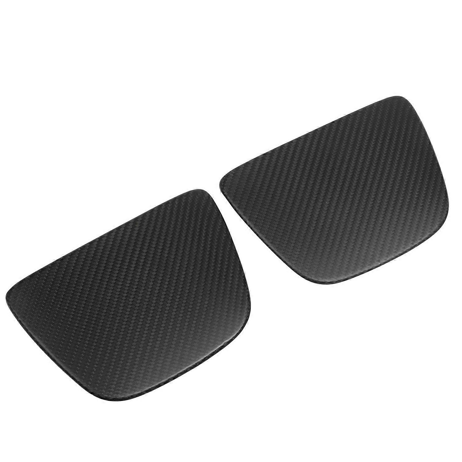 Car Seat Trim Dry Carbon Fiber Smooth Surface Uniform Weave Exquisite Texture Replacement For Subaru