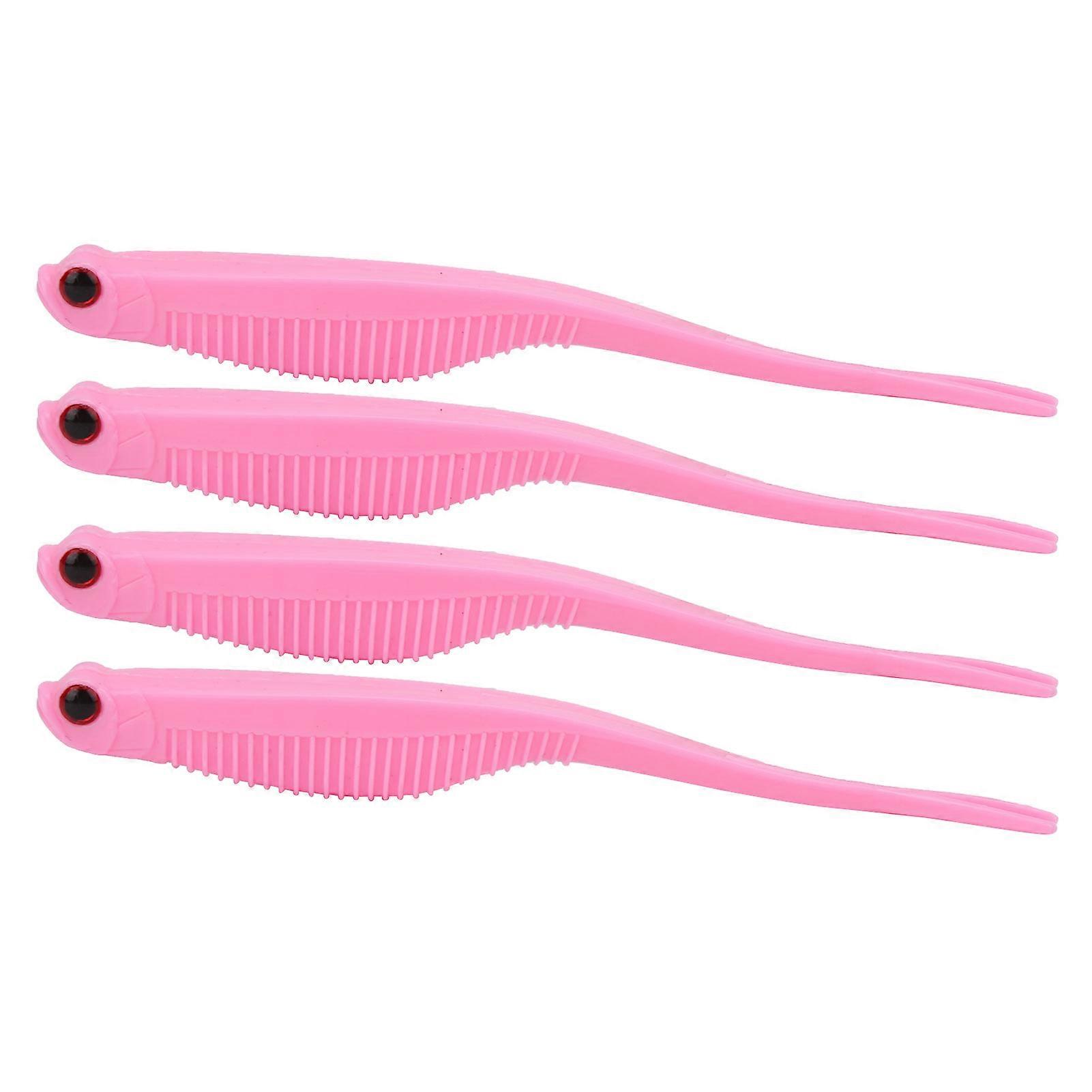 Forktail Worm Soft Lure 130mm/7g Single Double Color Artificial Bass Bait Fishing Tackle