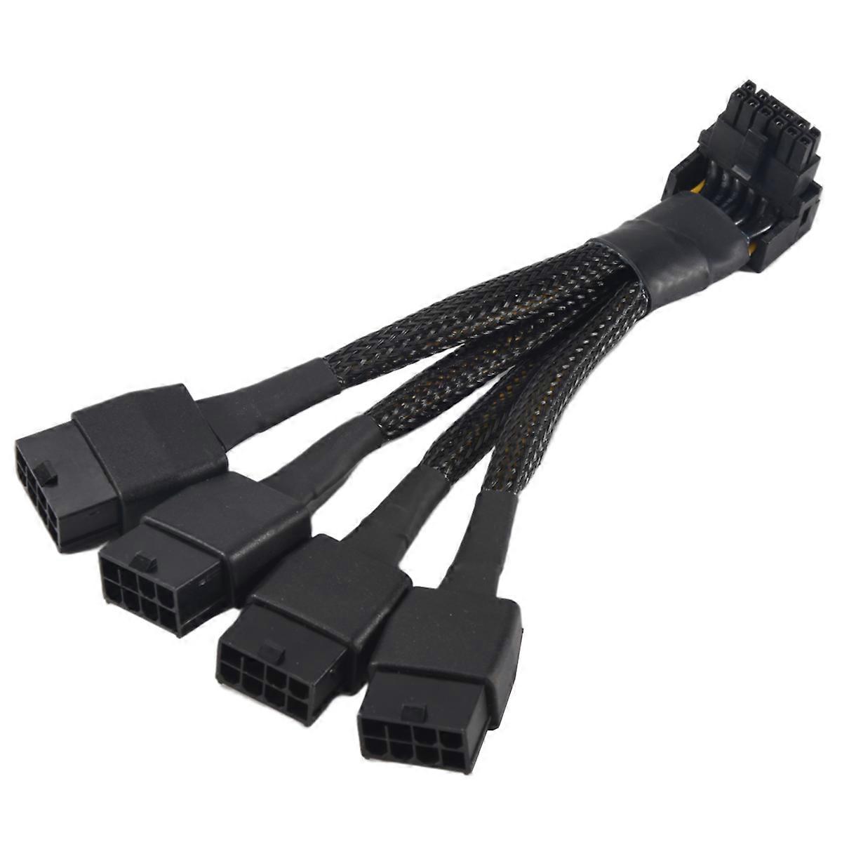 Conector PCI-E de 4X8 pines a 16 pines (12 + 4) PCI-E 5.0 P8X4 A 16 PIN-B